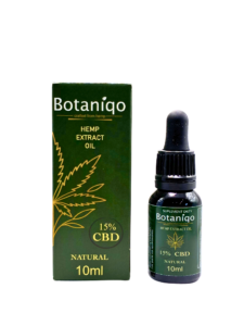 OLEJEK KONOPNY BOTANIQO CBD HEMP EXTRACT OIL 15% 10ml