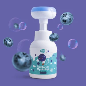 Pianka do mycia rąk borówkowe bąbelki Super Bubbles